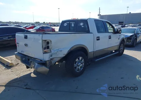 2004 Ford F-150 Lariat/Xlt из США, поврежденный, VIN 1FTPW12574KB58700